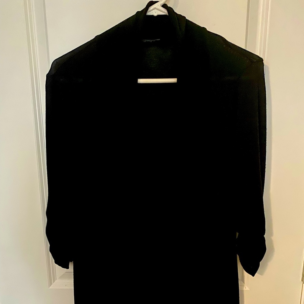 Beautiful Black Sweater Shrugs. Size Large. Perfect Condition. Smoke Free Home.